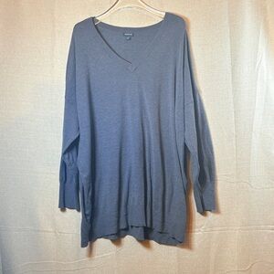 Torrid‎ Women's V-Neck Sweater - Gray Women’s 3